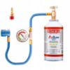 Picture of Car air conditioning kit R134A gas with sealant + HP/LP adapter