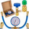 Bild von Manometer mit Schlauch zum Befüllen mit dem Kältemittelgas R32 R410A