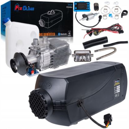 Image de Chauffage d'appoint au fioul diesel 12V/24V avec écran LCD et Bluetooth